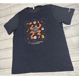 Spice World Spiceworks 2023 Graphic T Shirt IT Conference Size 3XL